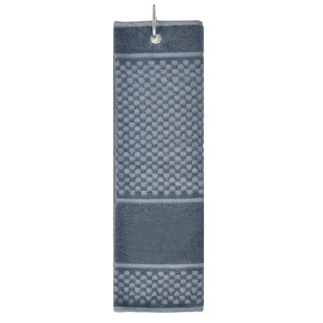 MARABA - Sports Hand Towel with Carabiner - Gray