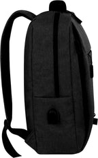 MALACCA XL - Giftology XL Laptop Backpack 21L - Black