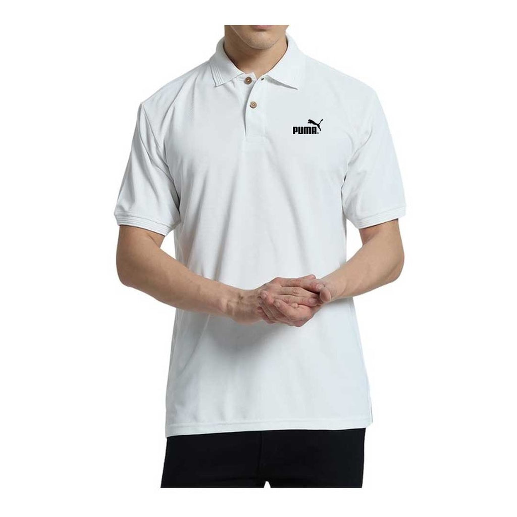 Santhome TERRA - Recycled Polo T-Shirt White