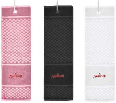 MARABA - Sports Hand Towel with Carabiner - Pink
