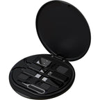 OSLO Mag - @memorii Recycled 15W Magnetic Wireless Charger Multicable Set - Black