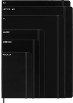Moleskine Classic Large Ruled Hard Cover Notebook - Sapphire Blue