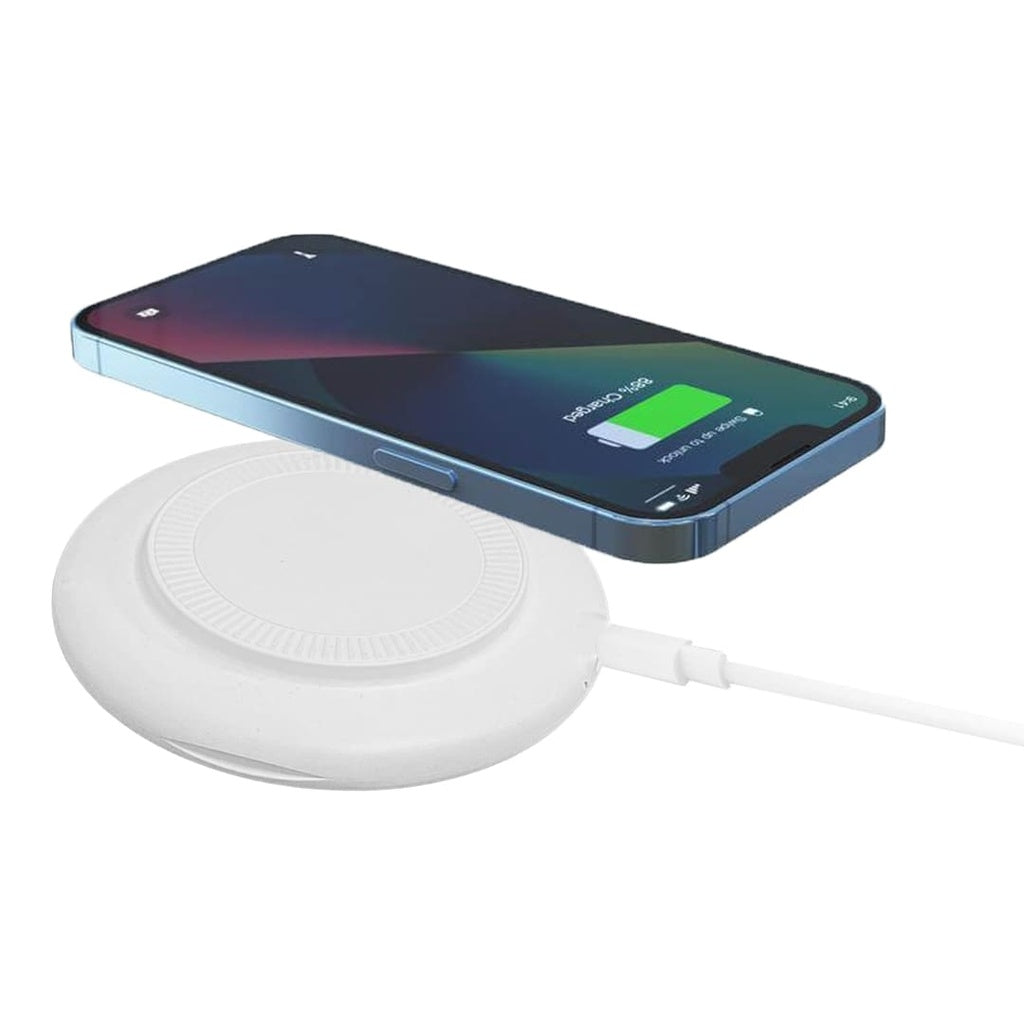 OSLO Mag - @memorii Recycled 15W Magnetic Wireless Charger Multicable Set - White