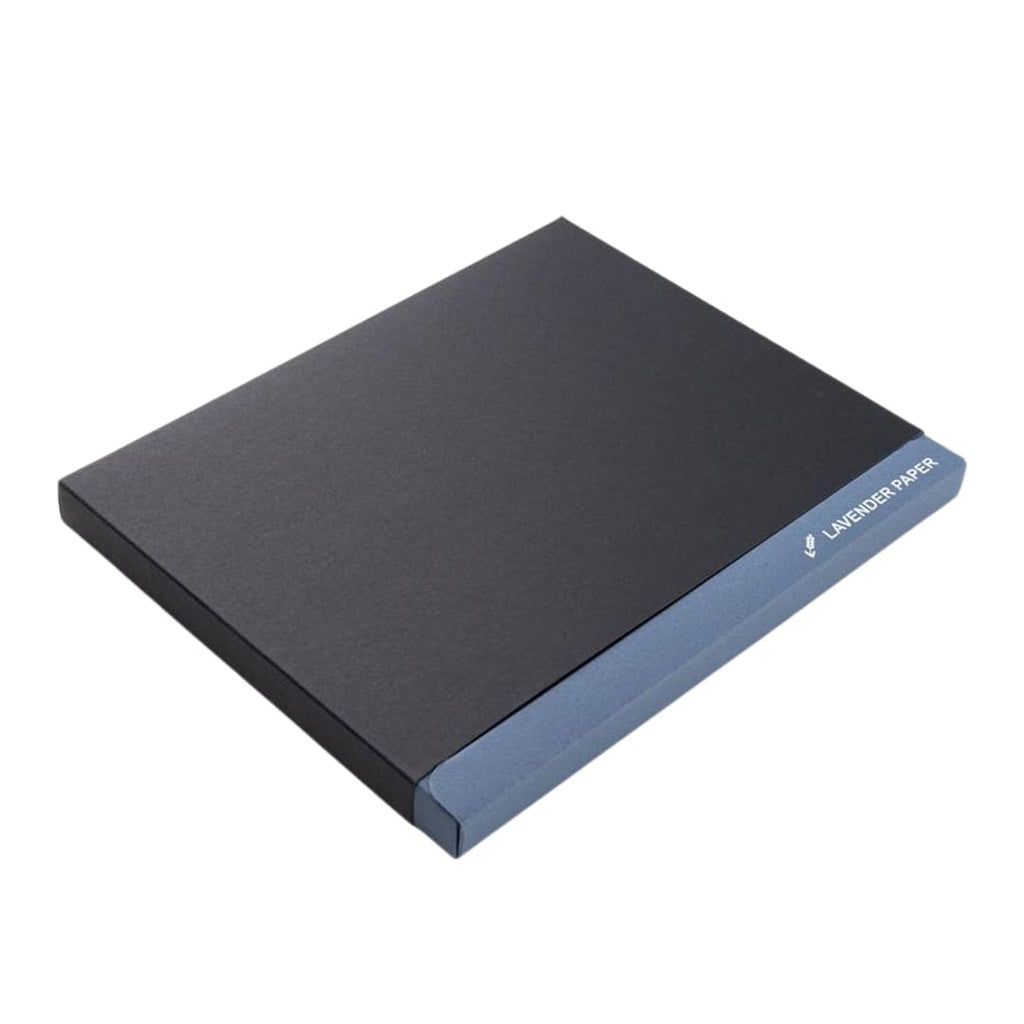 ABULA - eco-neutral® A5 Hard Cover Notebook & Pen Set -  Lavender Paper