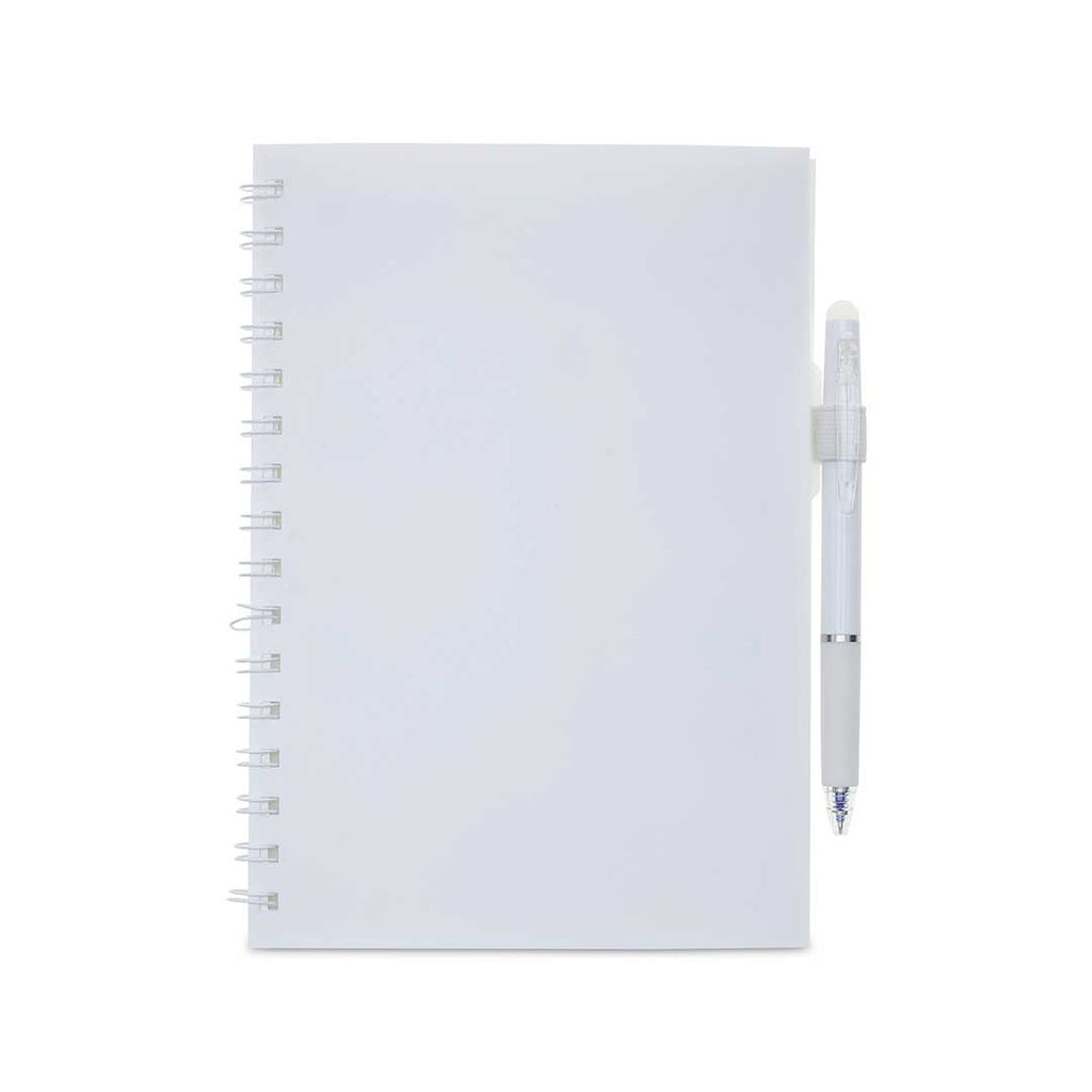 Santhome® Eternity - The Reusable Notebook & Pen Set - White