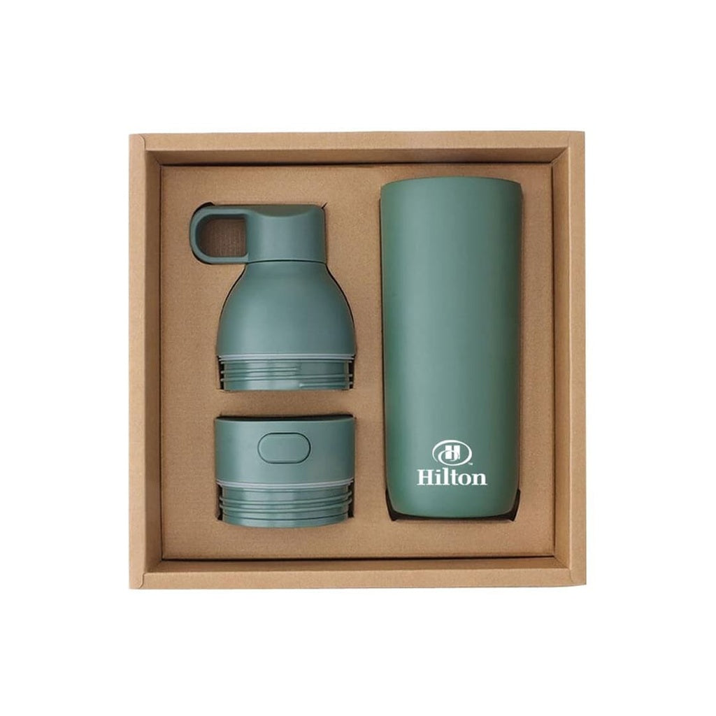 RUVO - CHANGE ZERO 2-in-1 Modular Hydration Gift Set