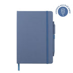 ABULA - eco-neutral® A5 Hard Cover Notebook & Pen Set -  Lavender Paper