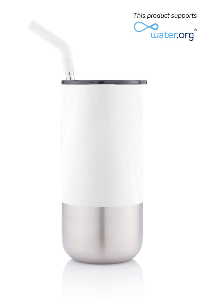 BORCULO - CHANGE Collection Insulated Tumbler with Reusable Straw