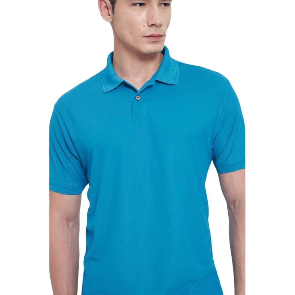 Santhome TERRA - Recycled Polo T-Shirt Cobalt Blue