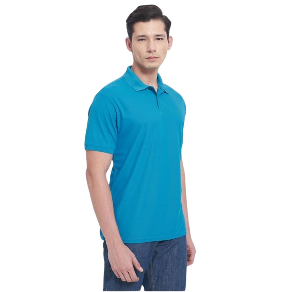 Santhome TERRA - Recycled Polo T-Shirt Cobalt Blue